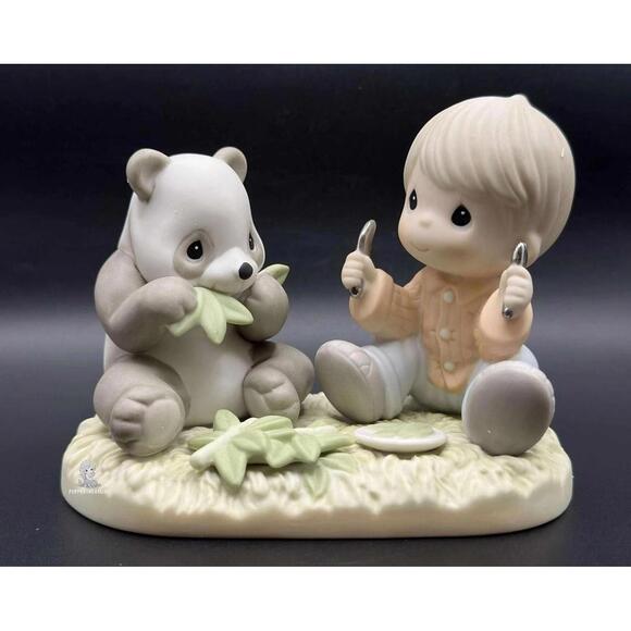 Very Rare HTF Precious Moments Endangered Specie Complete Set of 6 Animal Rescue - Picture 2 of 9